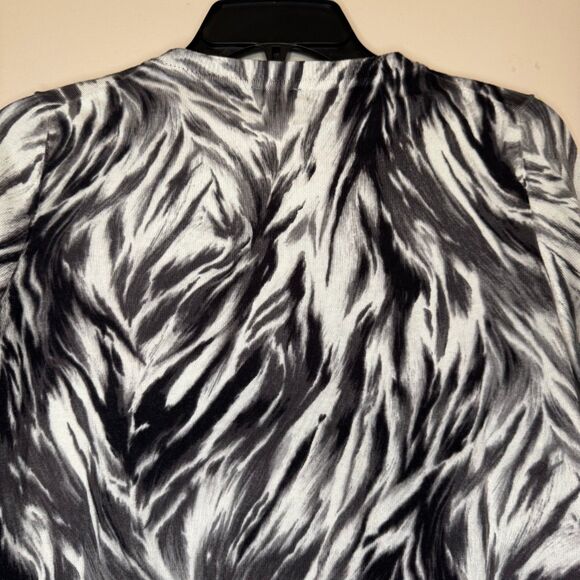 TALBOTS women's size small S 3/4 sleeve lightweight button cardigan sweater - Picture 4 of 10